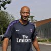 Sammy Traoré au Camp des Loges à Saint-Germain-en-Laye, le 1er juillet 2010