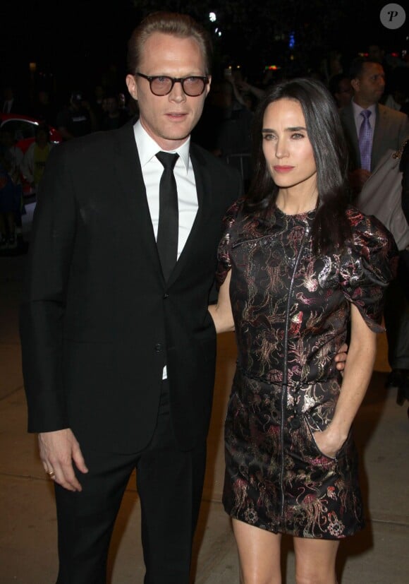 Jennifer Connelly et son mari Paul Bettany à la première de "Avengers: Age Of Ultron" à New York, le 28 avril 2015 