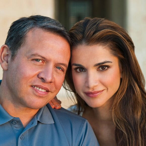 Rania de Jordanie et ''son homme préféré", son mari le roi Abdullah II, photo de 2010 postée sur Instagram le 2 avril 2015