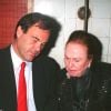 Jacqueline Stone (née Goddet) avec son fils Oliver Stone à Paris en 1994. 
