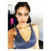 Shanina Shaik dans les coulisses d'un shooting sport pour Victoria's Secret