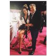 Shanina Shaik dans les coulisses du défilé Victoria's Secret