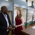 Bill et Chelsea Clinton ont visité les locaux de l'organisme National Agricultural Research Laboratories au Kenya, pour la Fondation Clinton, le 2 mai 2015