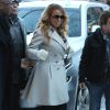 Mariah Carey fait du shopping en bottines Louboutin dans les rues enneigées de Aspen, le 23 décembre 2014