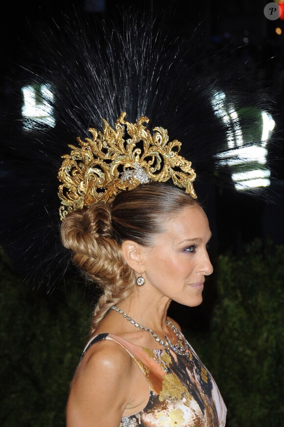 Sarah Jessica Parker - Soirée "'Punk: Chaos to Couture' Costume Institute Benefit Met Gala" a New York le 6 mai 2013.