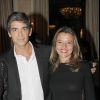 Xavier de Moulins et sa femme Anaïs - Remise des prix Les trois coups de l'Angelus 2012 dans les salons de l'hôtel Bristol à Paris. Le 19 mars 2012. 