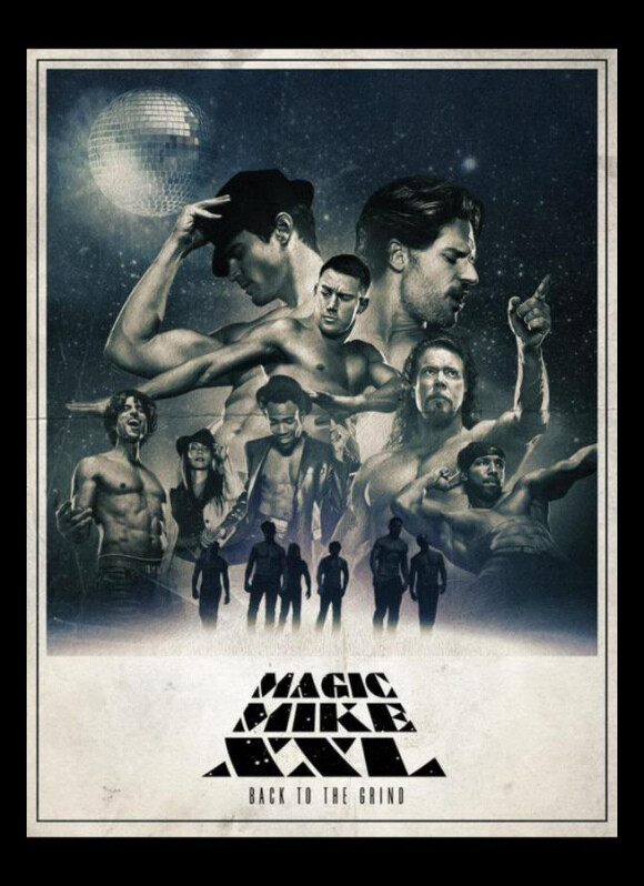 Channing Tatum et les beaux gosses de Magic Mike XXL prennent la pose sur une affiche parodie du tout premier Star Wars.
