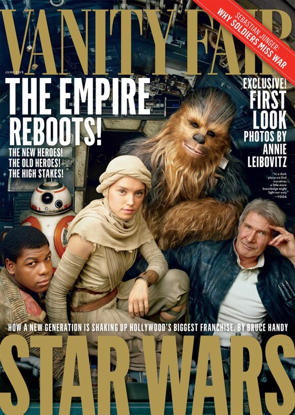 La couverture spéciale Star Wars de Vanity Fair par Annie Leibovitz.