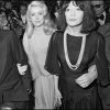 Catherine Deneuve avec Marcello Mastroianni et Juliette Gréco à Cannes en 1973.