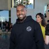 Kanye West lors du défilé Louis Vuitton croisière 2016 à la résidence de Bob et Dolores Hope. Palm Springs, le 6 mai 2015.