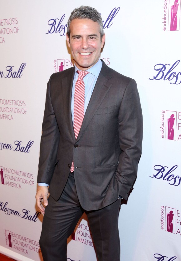 Andy Cohen à la 7ème soirée annuelle "Blossom Ball" à New York, le 13 avril 2015