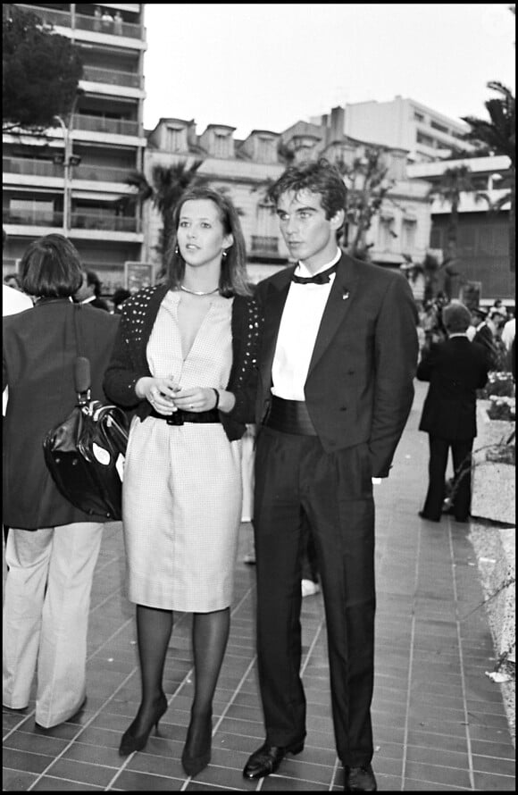 Sophie Marceau et Pierre Cosso à Cannes en 1983.
