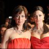 Sophie Marceau et Monica Bellucci à Cannes le 16 mai 2009.