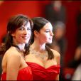  Sophie Marceau et Monica Bellucci &agrave; Cannes le 16 mai 2009. 
