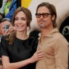 Angelina Jolie et Brad Pitt à Los Angeles le 22 mai 2011.