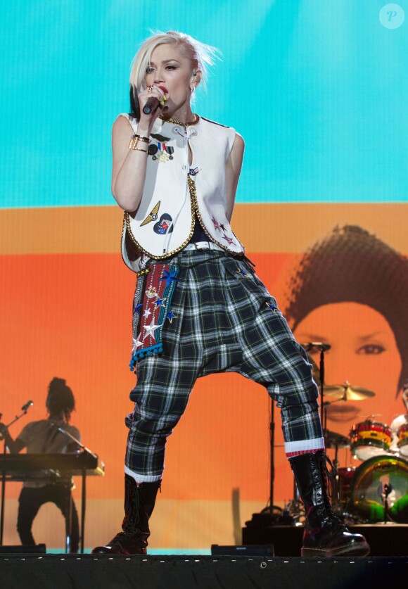 Gwen Stefani (No Doubt) - Festival MGM Resorts " Rock in Rio " à Las Vegas le 8 mai 2015.