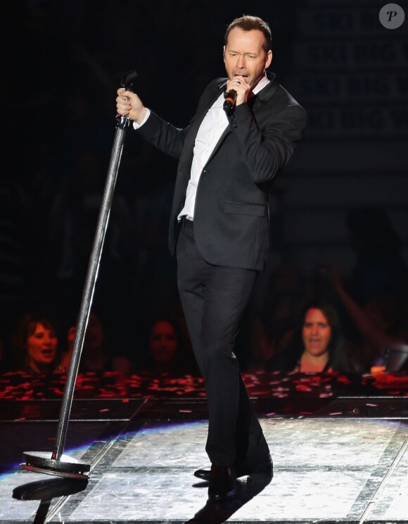 Donnie Wahlberg - Les New Kids On The Block en concert à Vancouver au Canada le 5 mai 2015. 