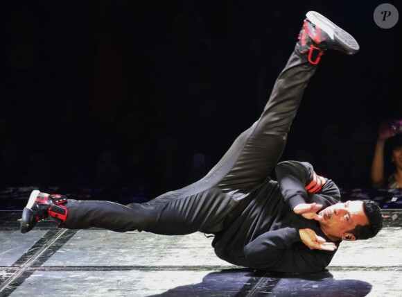Danny Wood - Les New Kids On The Block en concert à Vancouver au Canada le 5 mai 2015.