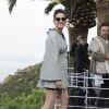 Marion Cotillard au Palais Bulles de Pierre Cardin, pour assister au défilé Christian Dior croisière 2016. Théoule-sur-Mer, le 11 mai 2015.