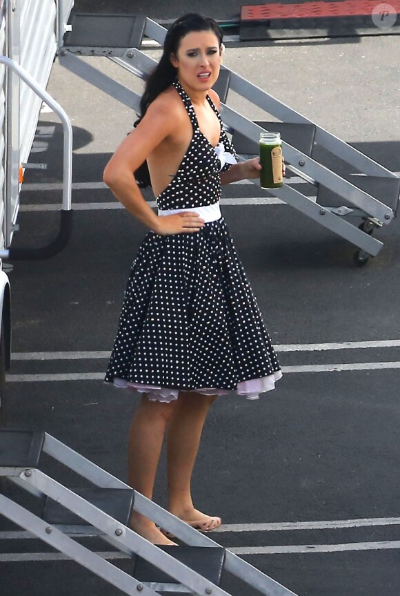 Rumer Willis - Les danseurs de "Dancing With The Stars" dans les studios de Hollywood, le 11 mai 2015  