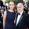 Alain Terzian et sa femme Brune de Margerie - Montée des marches du film "La Tête Haute" pour l'ouverture du 68e Festival du film de Cannes le 13 mai 2015.