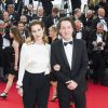 Guillaume Gallienne et Emmanuelle Devos - Montée des marches du film "La Tête Haute" pour l'ouverture du 68e Festival du film de Cannes le 13 mai 2015.