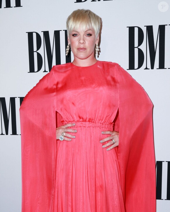 Pink lors de la 63ème soirée annuelle de "BMI Pop Awards" à Beverly Hills, le 12 mai 2015