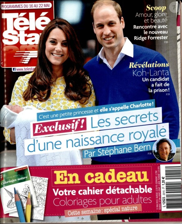 Magazine Télé Star en kiosques le 11 mai 2015.