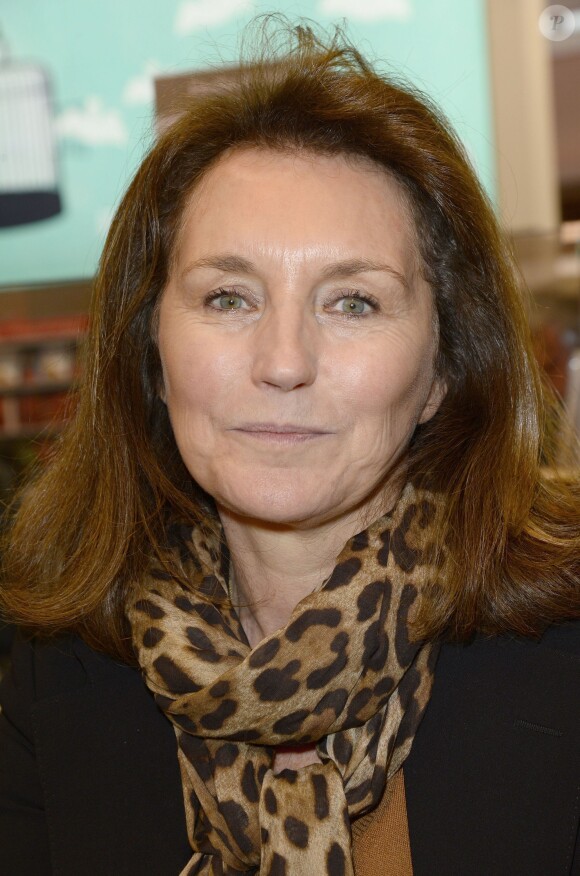 Cécilia Attias - 34e édition du salon du livre à la Porte de Versailles à Paris le 23 mars 2014.