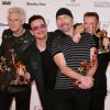 U2 lors des Bambi Awards à Berlin le 13 novembre 2014