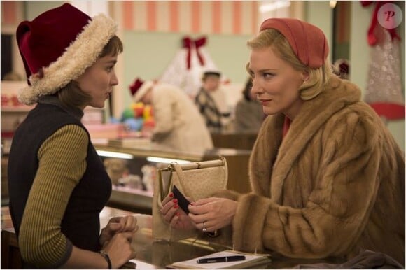 Cate Blanchett et Rooney Mara dans Carol, en compétition.
