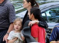Angelina Jolie : Shiloh et Zahara sur le terrain, Pax et Knox dans les gradins