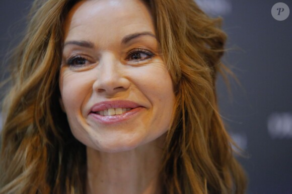 Ingrid Chauvin au Salon du Livre à Paris le 22 mars 2015.