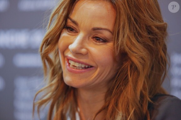 Ingrid Chauvin au Salon du Livre à Paris le 22 mars 2015.