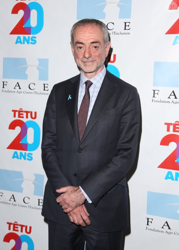 Jean-Jacques Augier - Dîner des 20 ans du magazine Têtu au restaurant du Musée du Quai Branly "Les ombres" à Paris le 18 mai 2015.