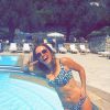 Geri Halliwell en lune de miel à Cannes, sur Instagram le 18 mai 2015