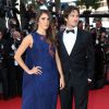 Nikki Reed et son mari Ian Somerhalder - Montée des marches du film "Youth" lors du 68e Festival International du Film de Cannes, le 20 mai 2015.