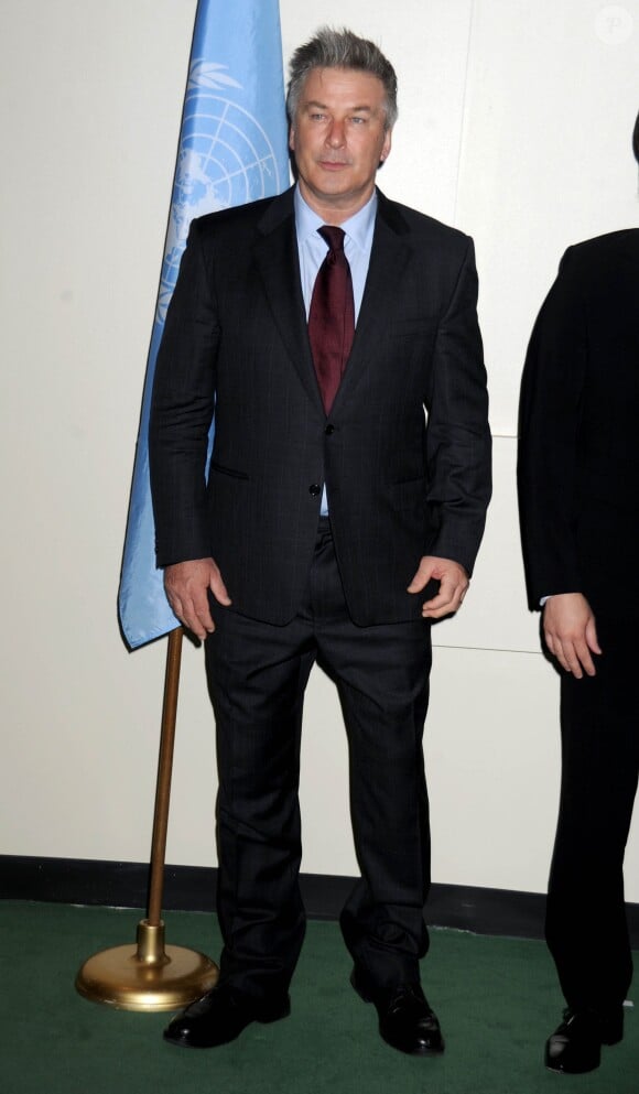 Alec Baldwin - Soirée de gala pour la Journée des Nations Unies à New York. Le 24 octobre 2014  