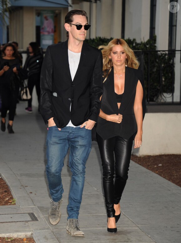 Ashley Tisdale et son petit-ami Christopher French à la soirée "Elle" à Hollywood, 20 mai 2015 