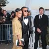 Jean-Roch et sa compagne Anaïs Monory - Soirée Chanel Vanity Fair au restaurant "Chez Tétou" lors du 68e Festival international du film de Cannes le 20 mai 2015