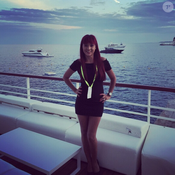 Barbara Lune des Anges 7 sur NRJ12 au Festival de Cannes. Mai 2015.