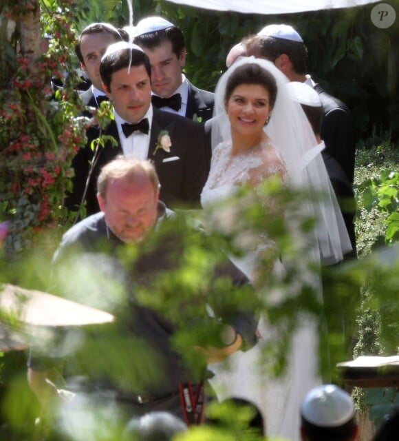 Exclusif - Casey Wilson et David Caspe se sont mariés lors d'une cérémonie de intime au Ojai Valley Inn à Ojai, le 25 mai 2014.  i