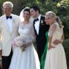 Exclusif - Casey Wilson et David Caspe se sont mariés lors d'une cérémonie de intime au Ojai Valley Inn à Ojai, le 25 mai 2014. C'est le frère de Casey Wilson qui les a mariés selon les rites juifs du mariage devant 170 invités.  