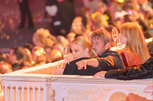 Charlize Theron et Sean Penn lors du Life Ball 2015 à Vienne, le 16 mai 2015