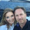 Geri Halliwell et son mari à Monaco le 21 mai 2015