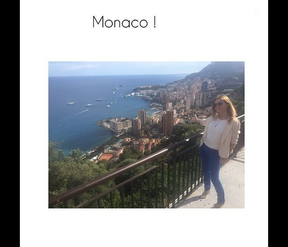 Geri Halliwell a Monaco le 21 mai 2015