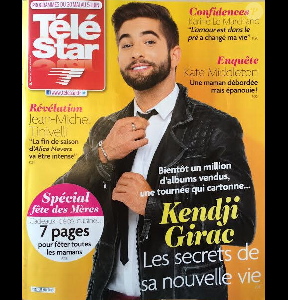 Télé-Star (édition en kiosques le lundi 25 mai 2015.)