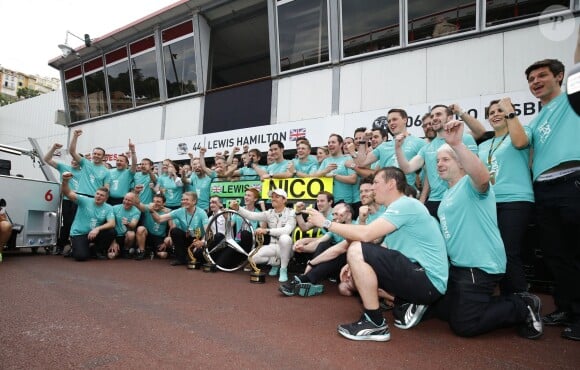 Nico Rosberg s'est imposé pour la 3e année consécutive sur le Rocher lors du 73e Grand Prix de Monaco le 24 mai 2015.