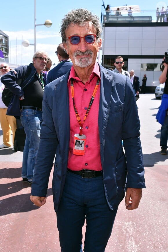 Eddie Jordan lors du 73e Grand Prix de Monaco le 24 mai 2015.