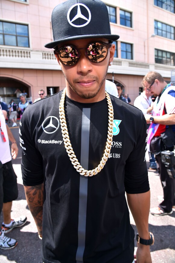 Lewis Hamilton lors du 73e Grand Prix de Monaco le 24 mai 2015.